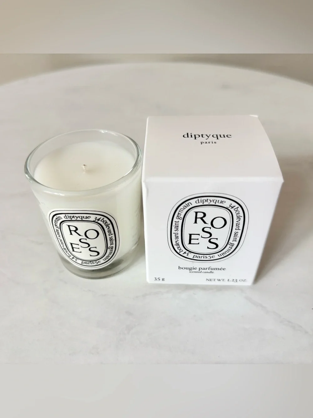 diptyque Roses Mini Candle 35g